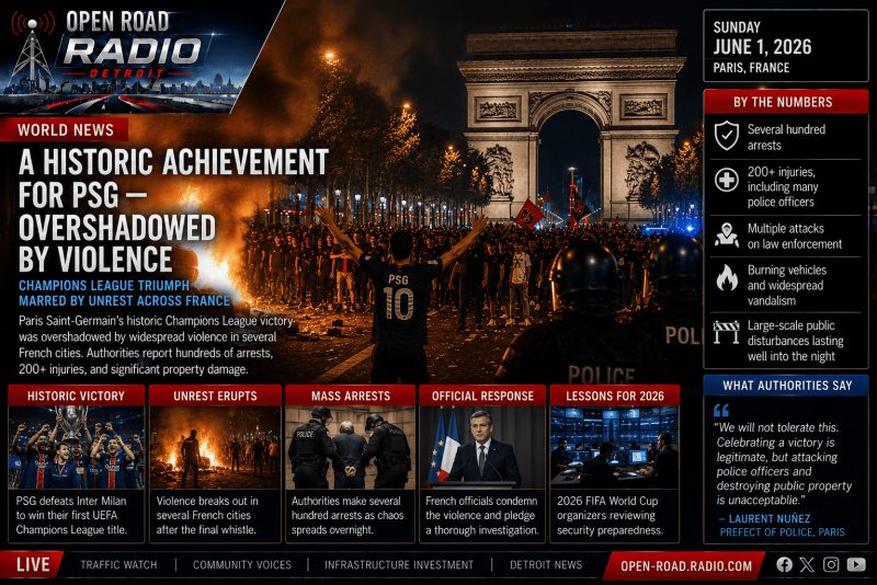 A Historic Achievement For PSG — Overshadowed By Violence