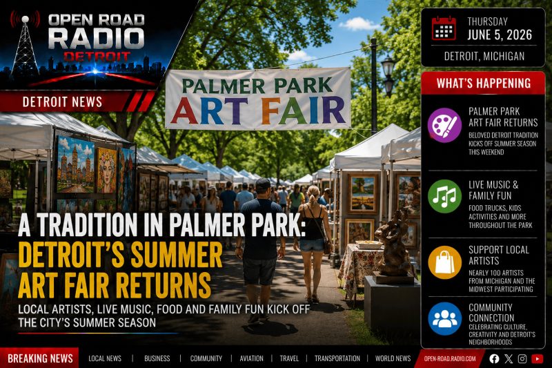 A Tradition In Palmer Park: Detroit's Summer Art Fair Returns
