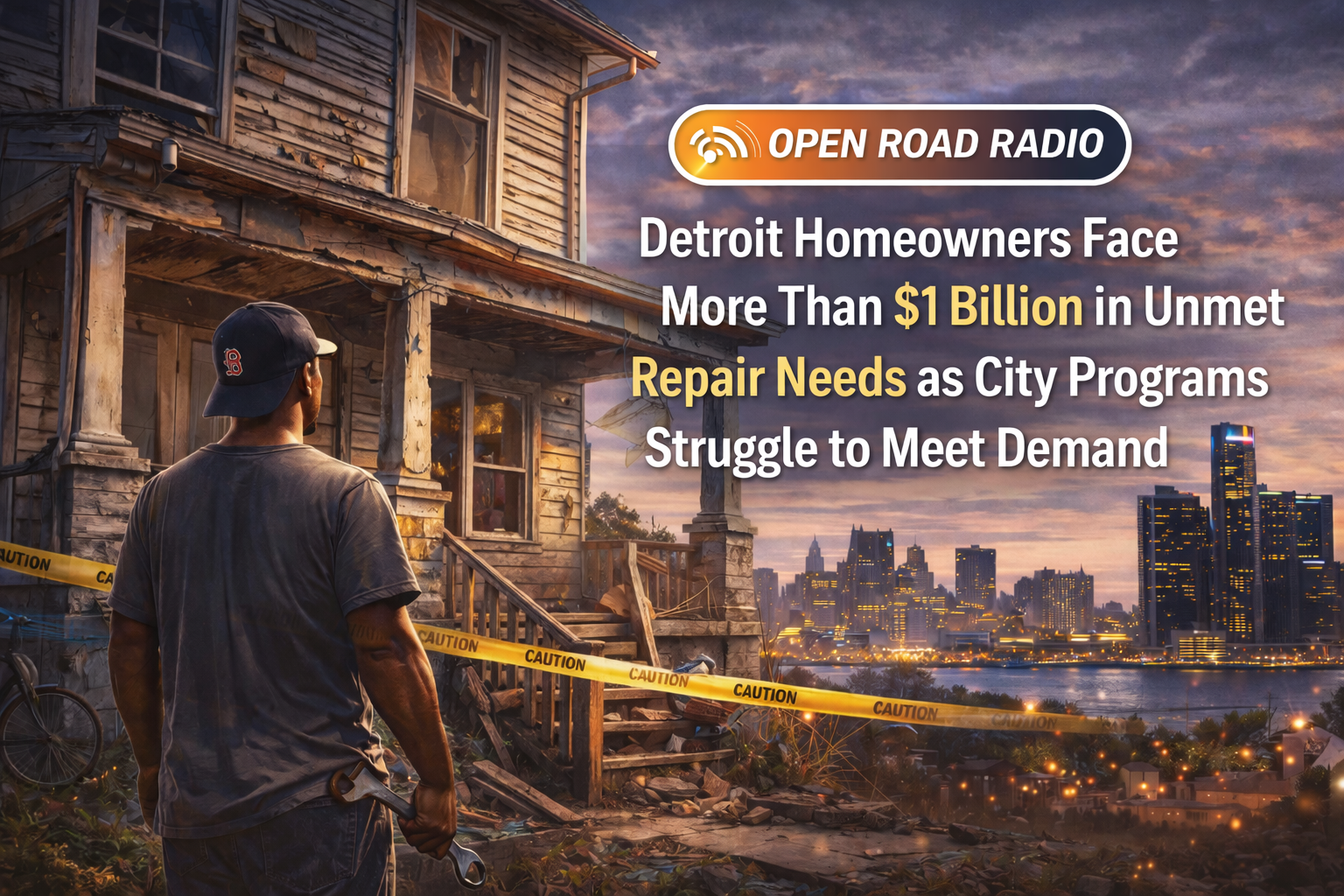 Detroit homeowners face more than $1 billion in unmet repair needs as city programs struggle to meet demand