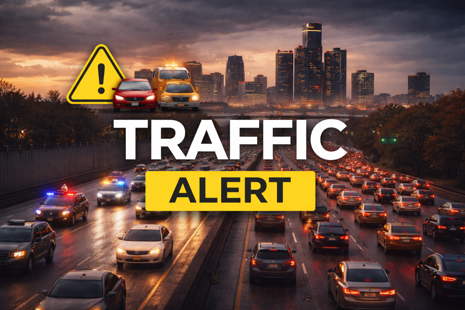 Lane and ramp closures begin on I‑94 corridor affecting routes to Detroit Metro Airport