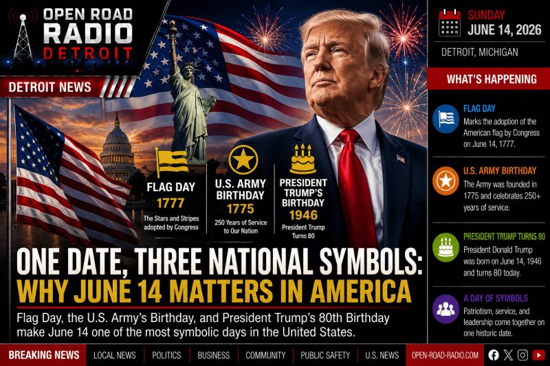 One Date, Three National Symbols: Why June 14 Holds A Special Place In America