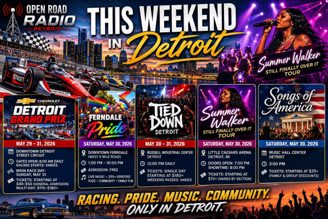 This Weekend In Detroit: Racing, Pride, Music And Community Events Across The Metro Area