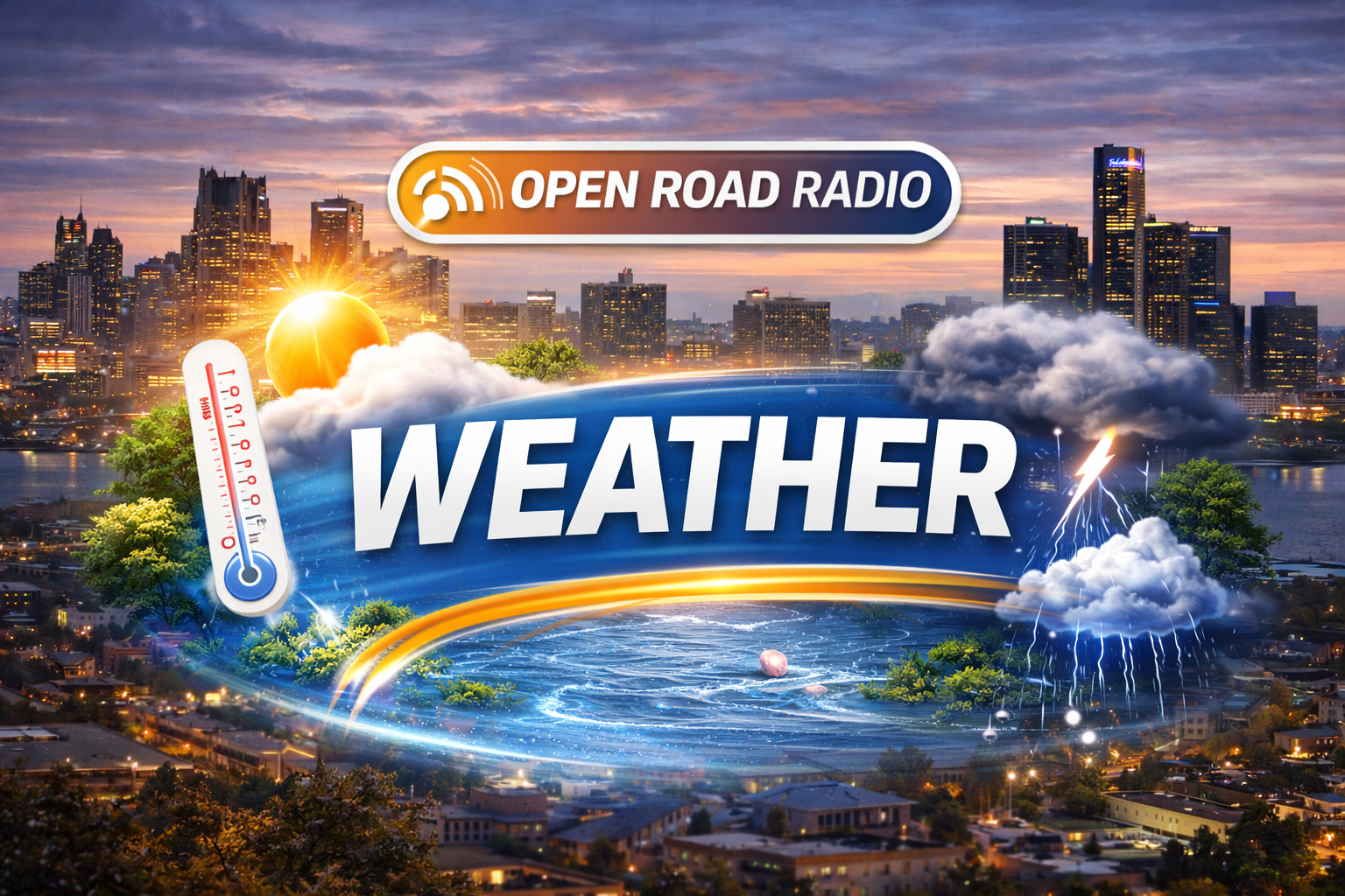 Sunny start to week expected in Metro Detroit before storms return mid‑week